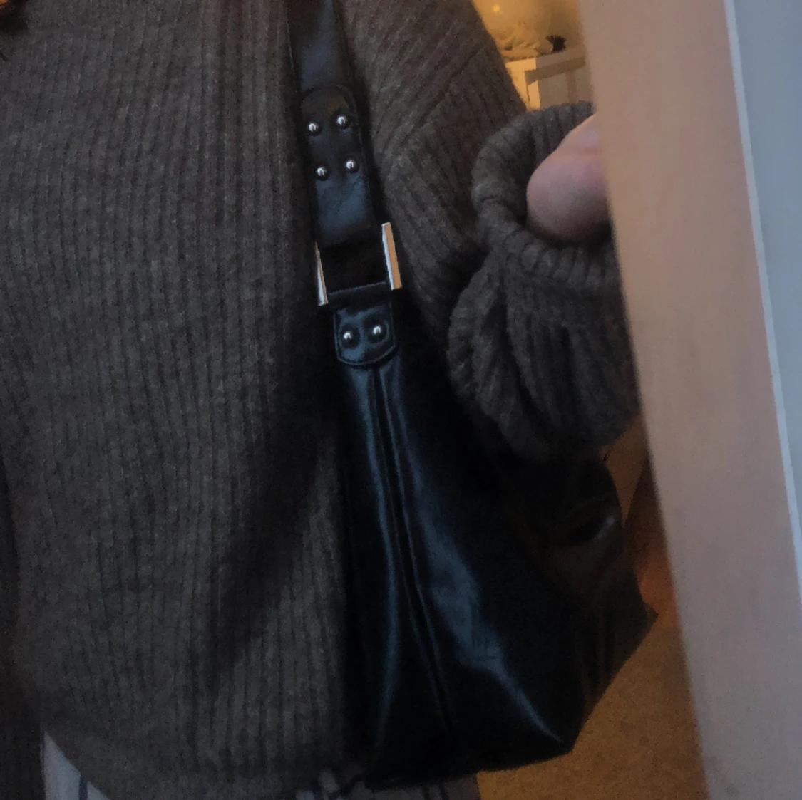 Vintage väska svart - 91