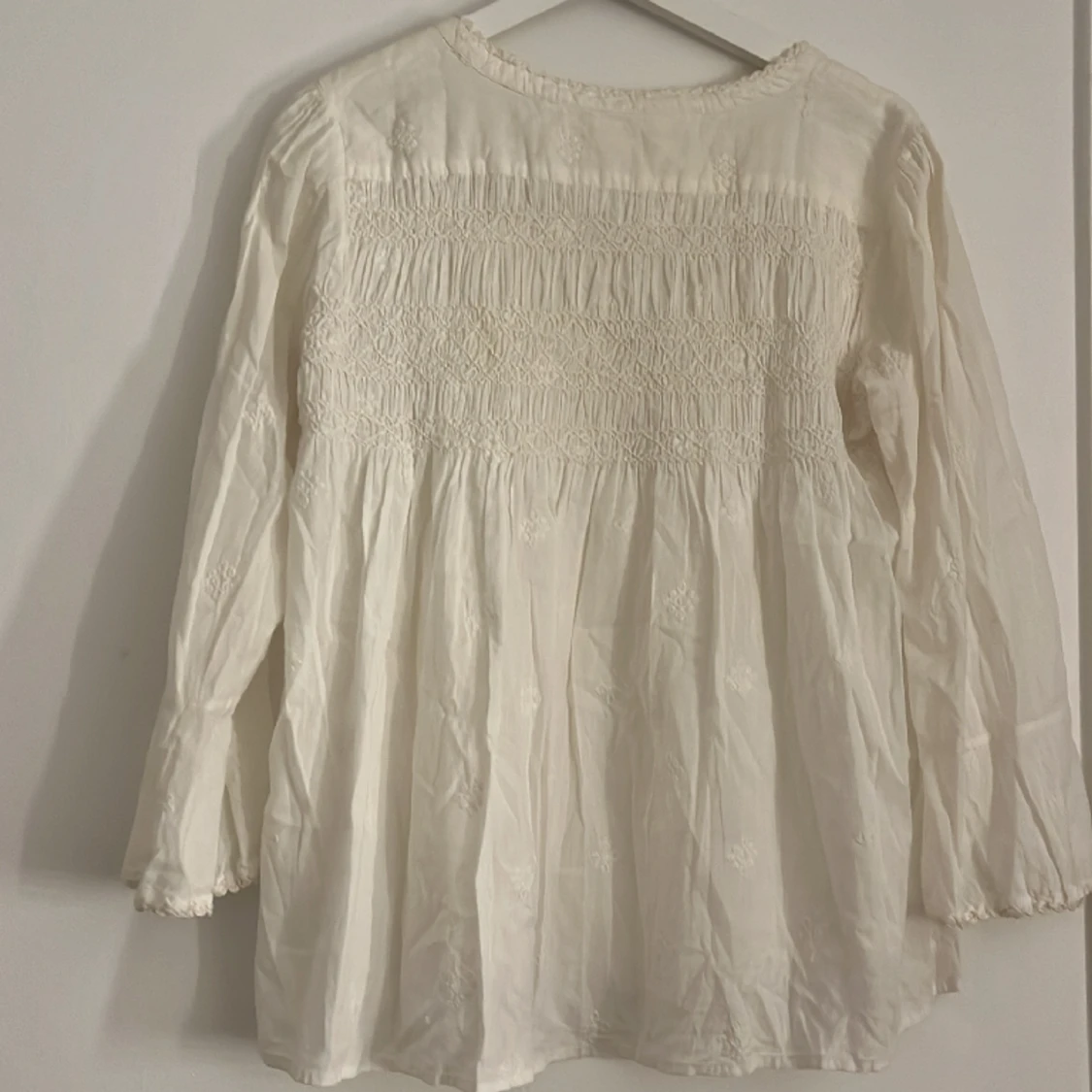 Krämvit odd molly blus - 90