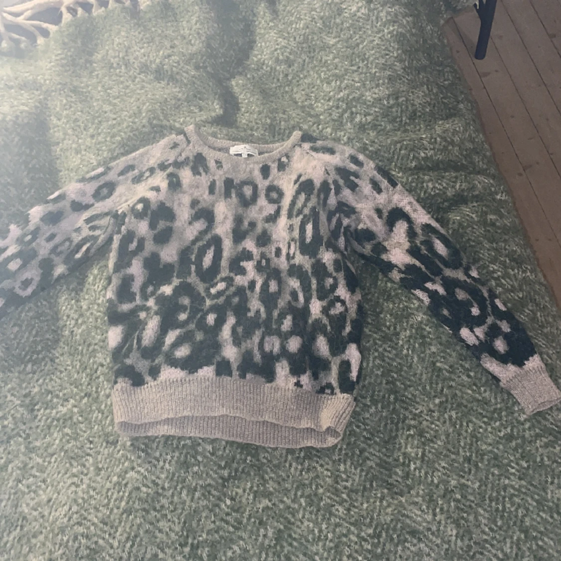 Leopard tjock tröja - 90