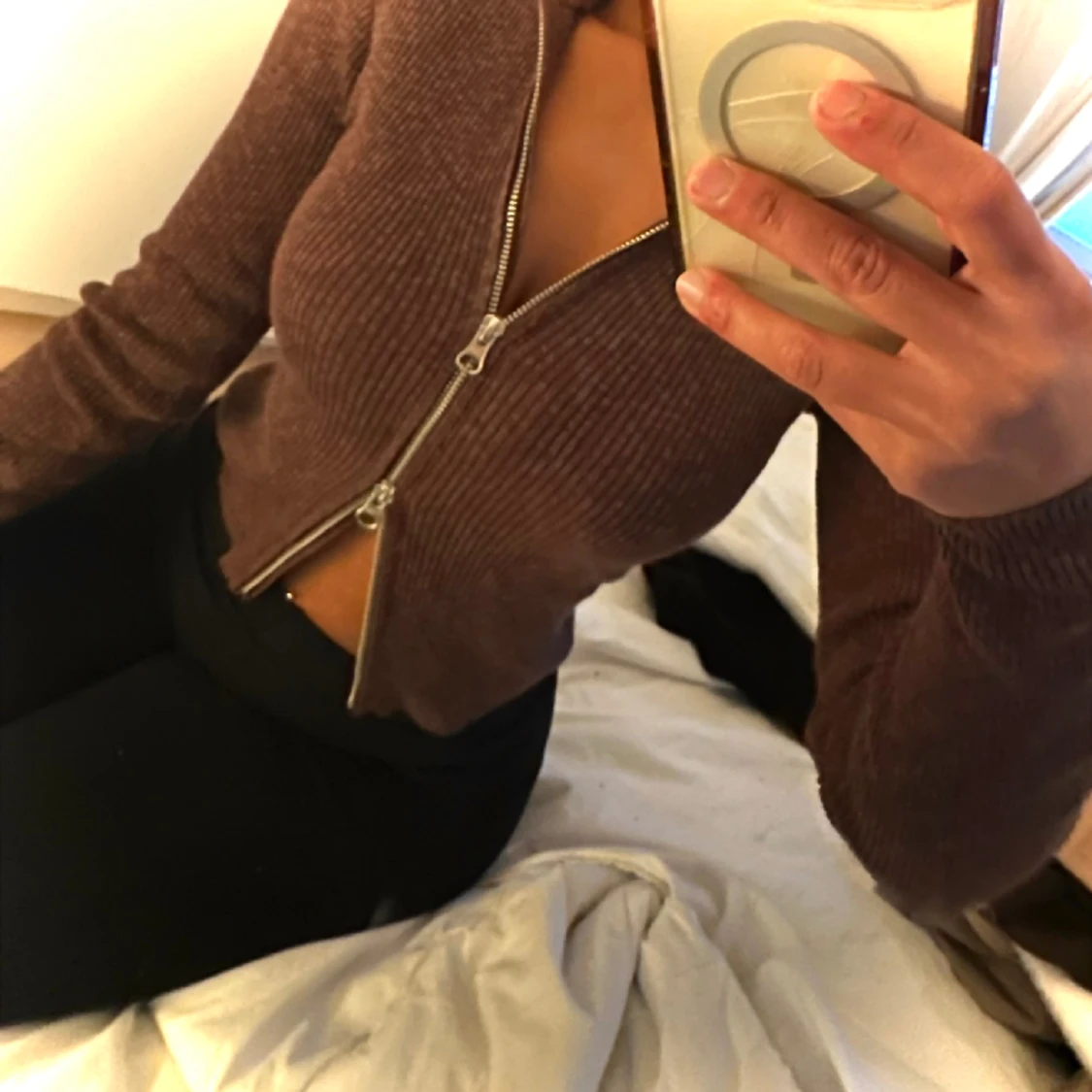 Tröja med Dragkedja 