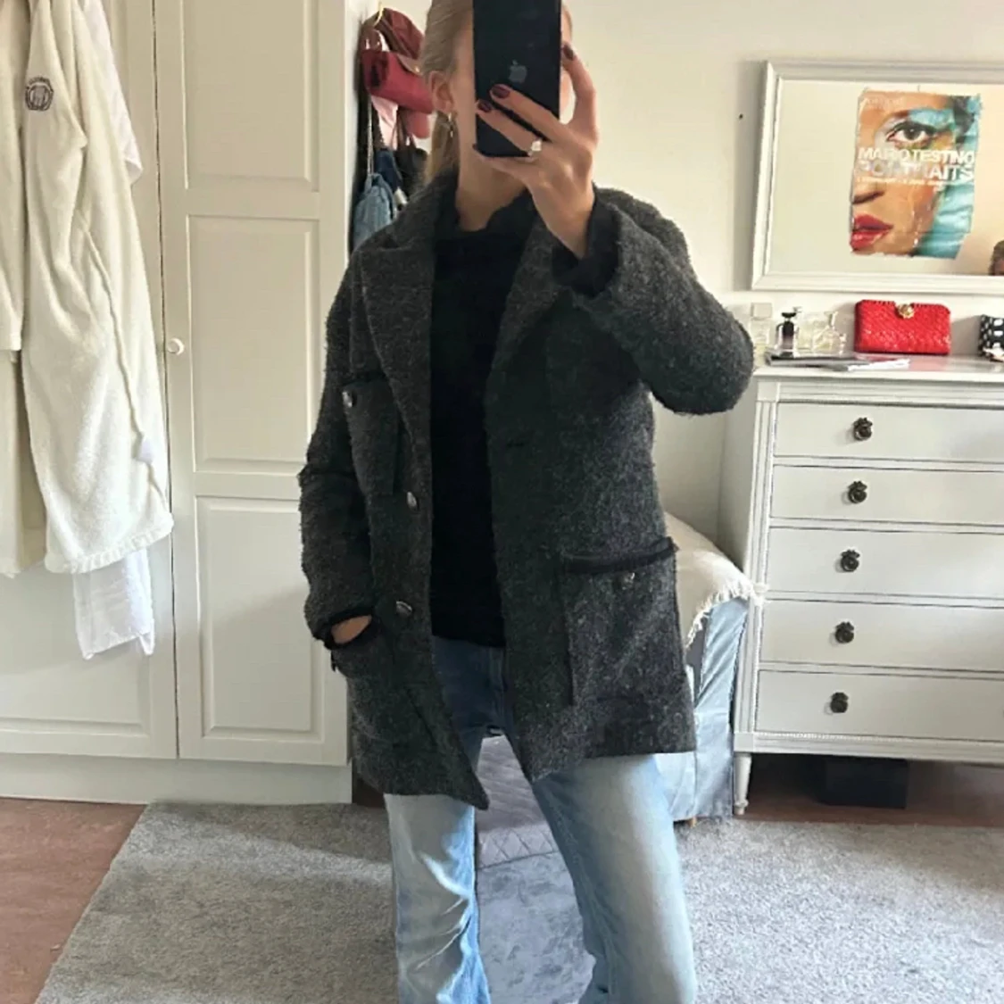 Grå Maje Kappa - 91