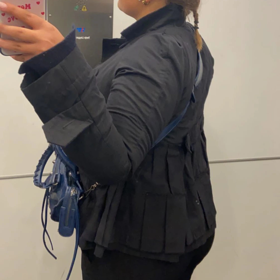 Mörkblå kappa! - 90