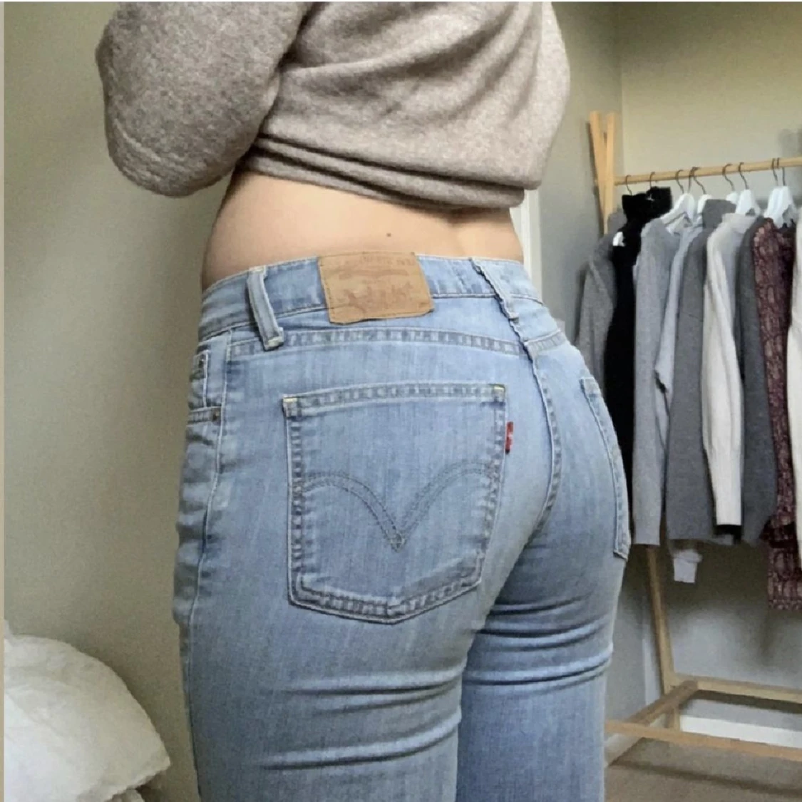Lågmidjade jeans - 90