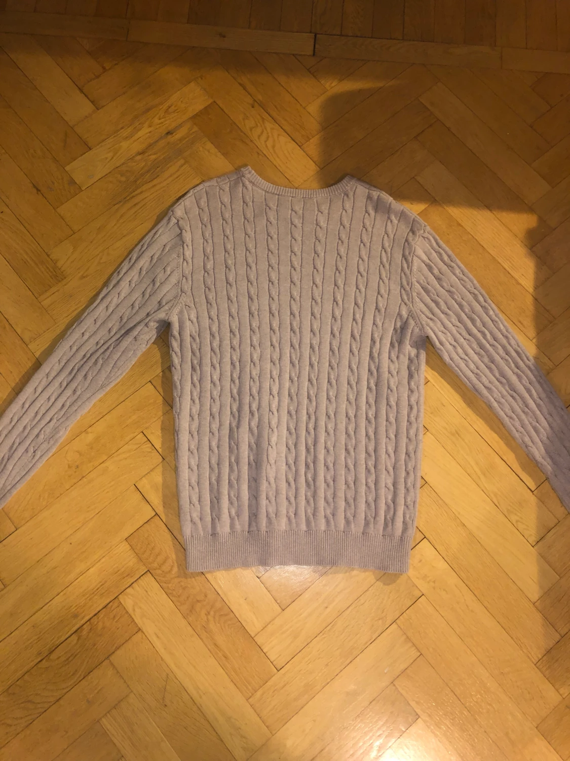 Cable knitted crewneck från John Henric - 90