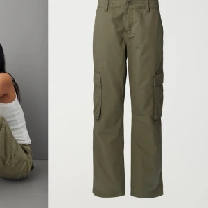 Cargo byxor - Köpte de här cargo byxorna för ungefär 500 de är jätte fina och sköna med passar inte mig längre