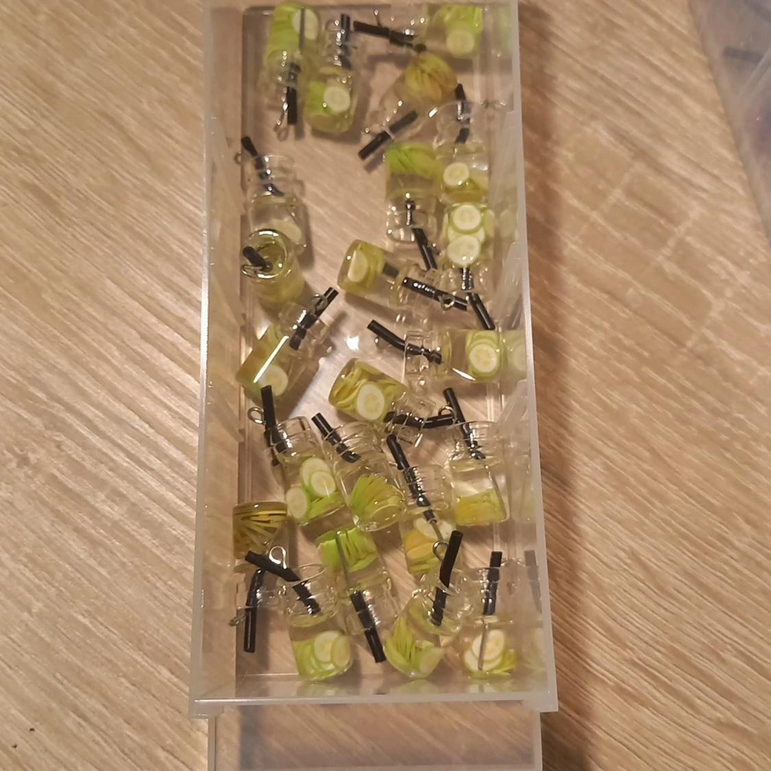 Gröna och lila berlockerđđ