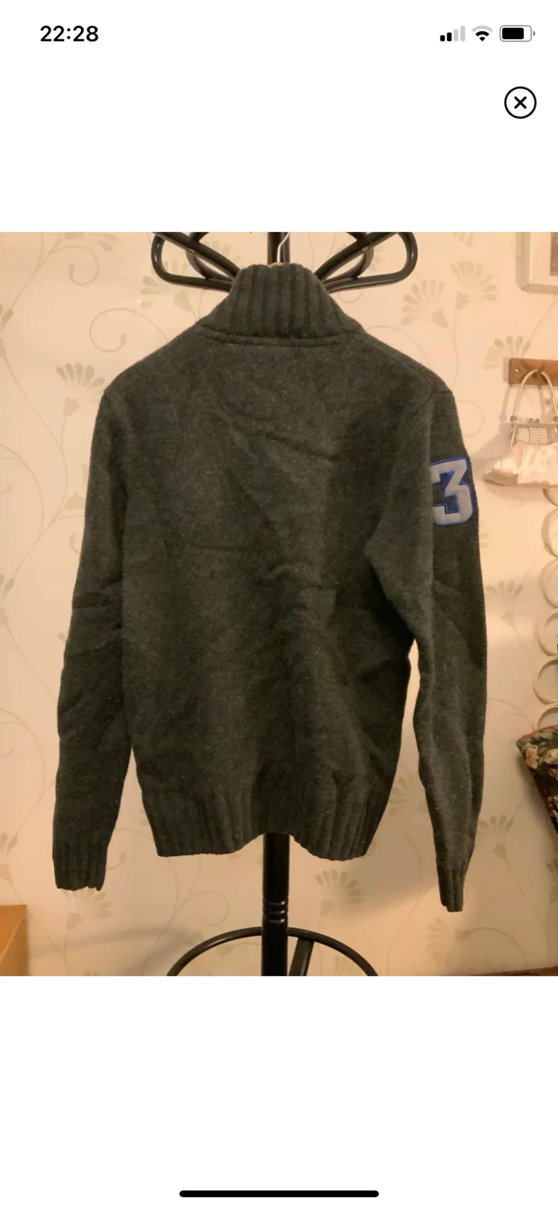 Stickad tröja Berkeley - 90