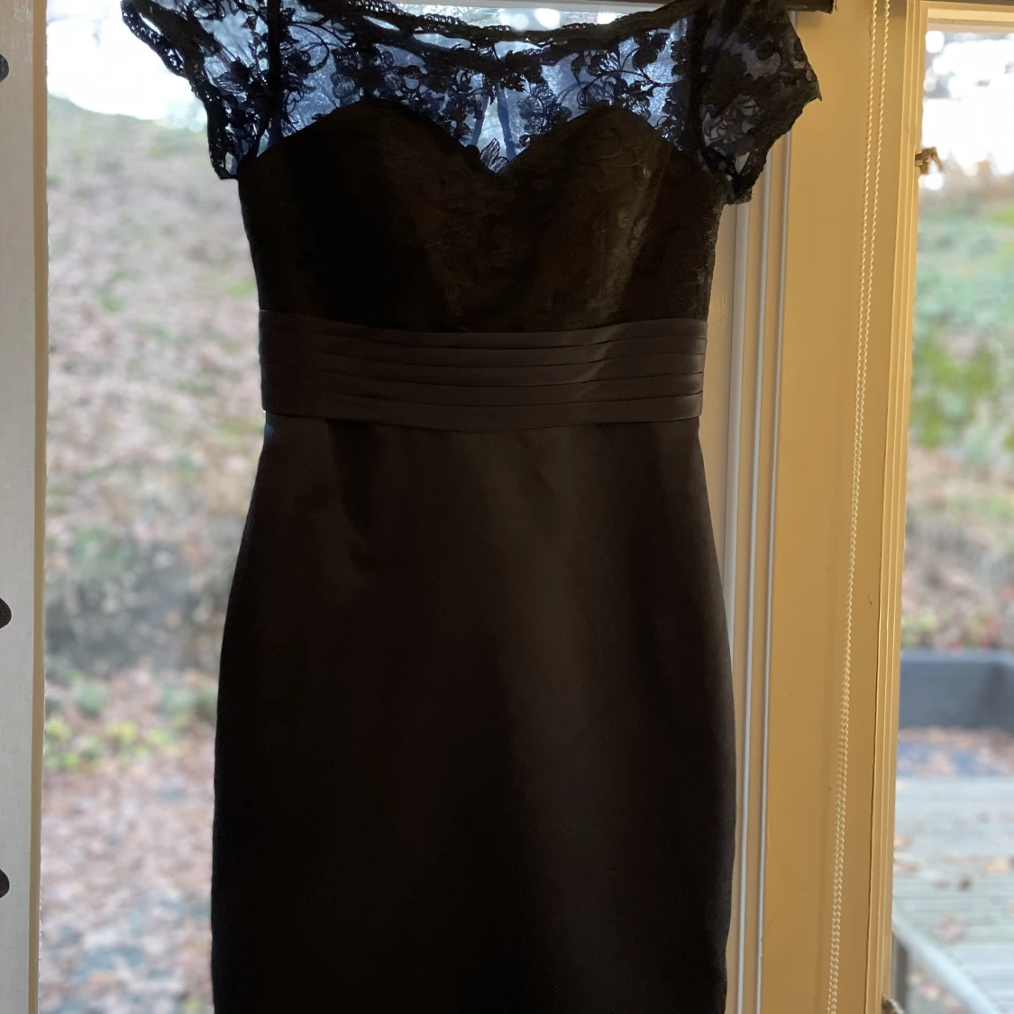 Marinblå cocktail klänning  - 90