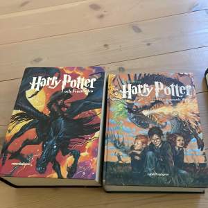 4 st Harry Potter böcker i fint skick 200kr för alla och 50kr för en! 1. Harry Potter och Fenixorden  2. Harry Potter och den flammande bägaren  3. Harry Potter och de vises Sten  4. Harry Potter och halvblodsprinsen 