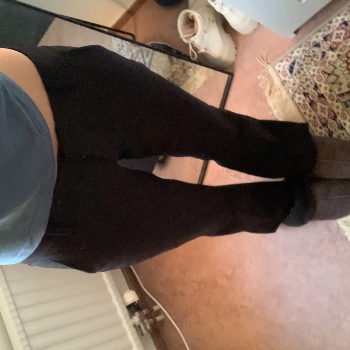 Lågmidjade kostymbyxor  - 91