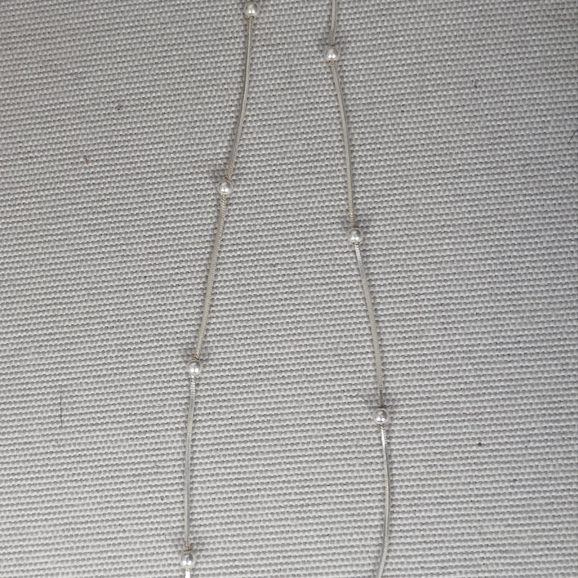 Silver halsband