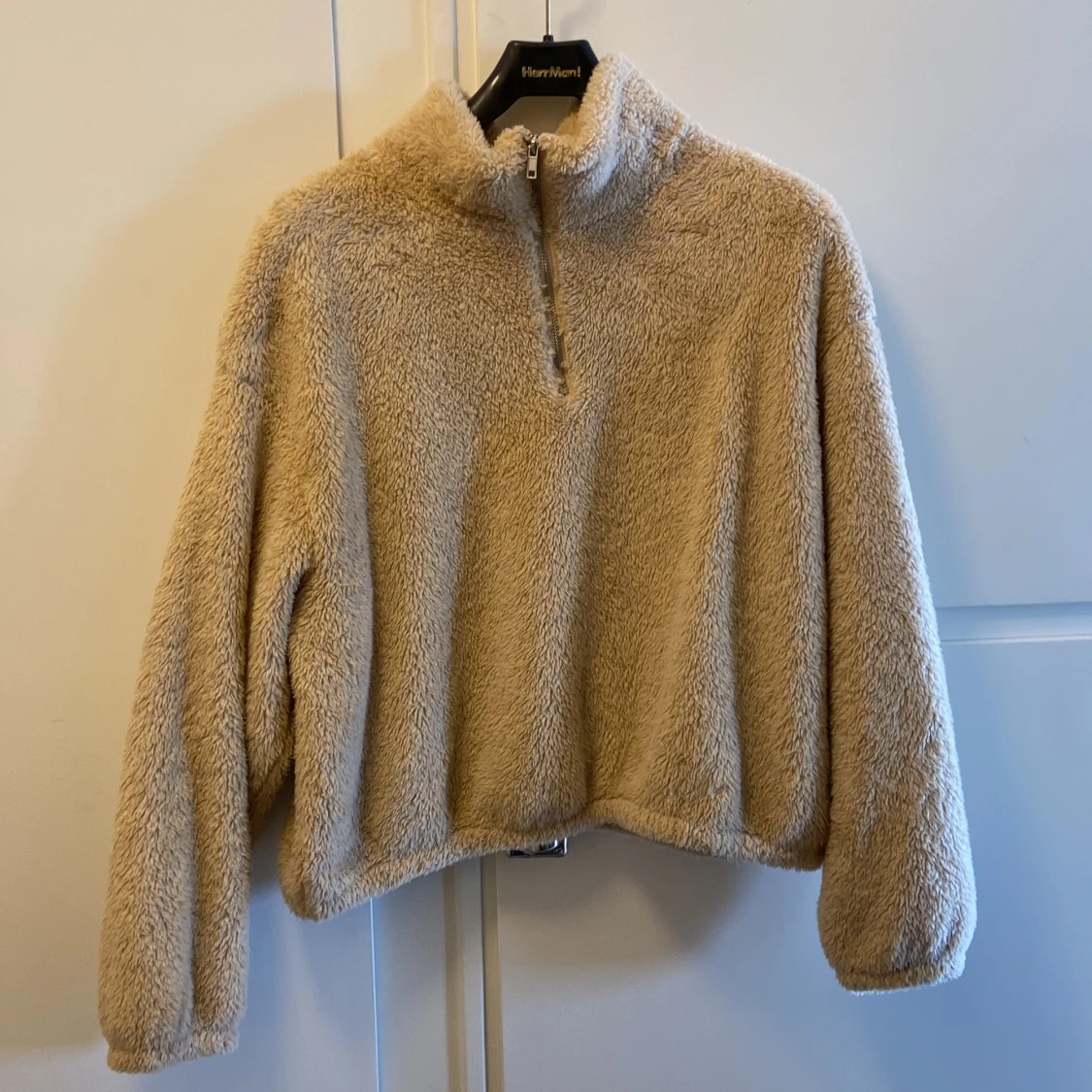 H&M fluffig tjocktröja  - 90