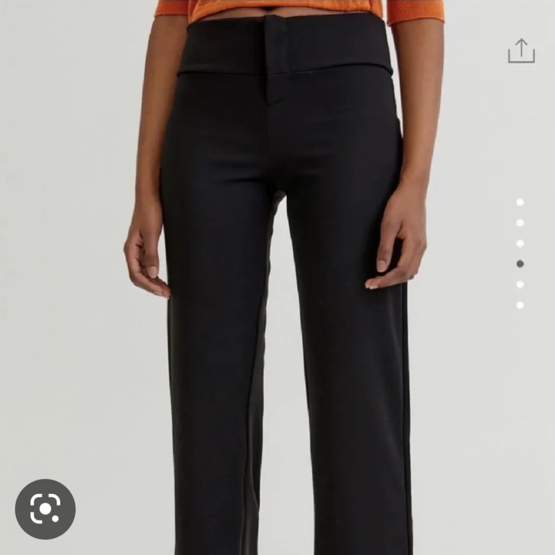 Lågmidjade kostymbyxor