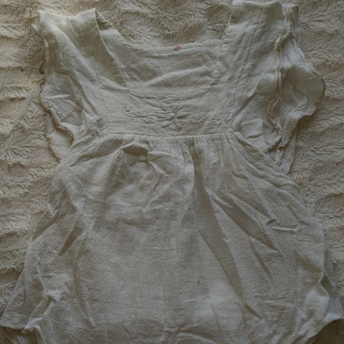 Sandfärgad topp - 90