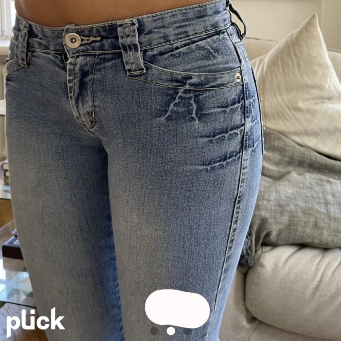 Lågmidjade jeans  - 90