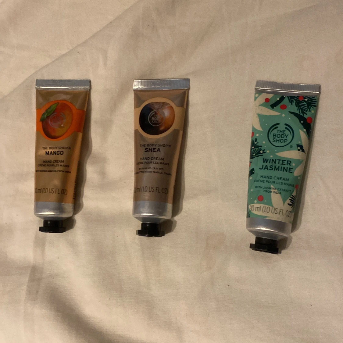 Tre the body shop hand krämer