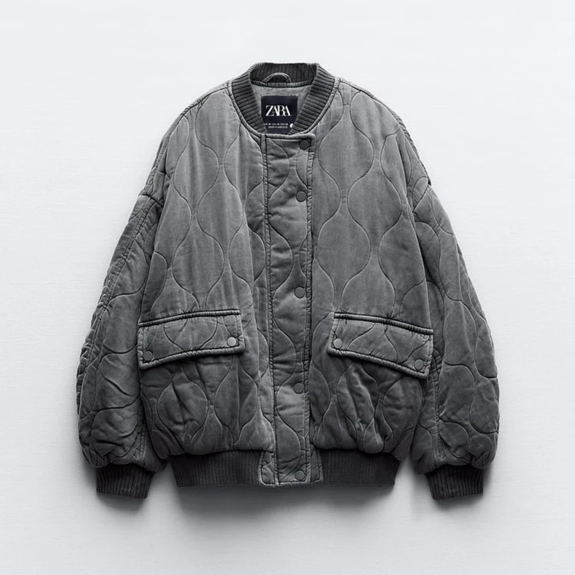 Quilted bomber jacket 