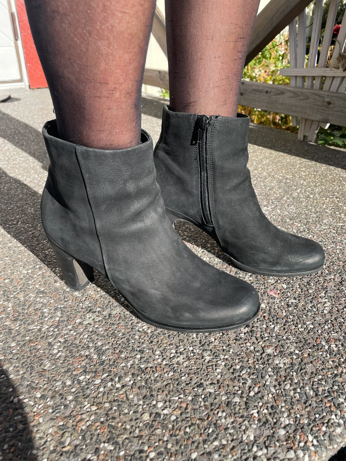 Svarta stövletter - 90