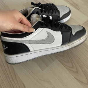 nike air jordan - säljer ett par nike air jordans skor. skorna är använda men fortfarande i bra skick. storlek 43
