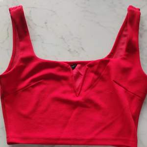 Red cropped top, never worn.