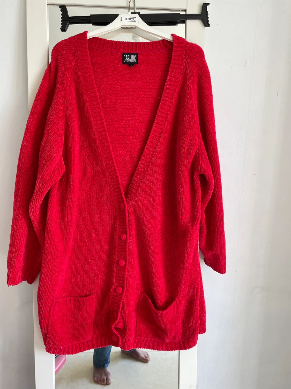 Carling Lång vintage kofta - 1
