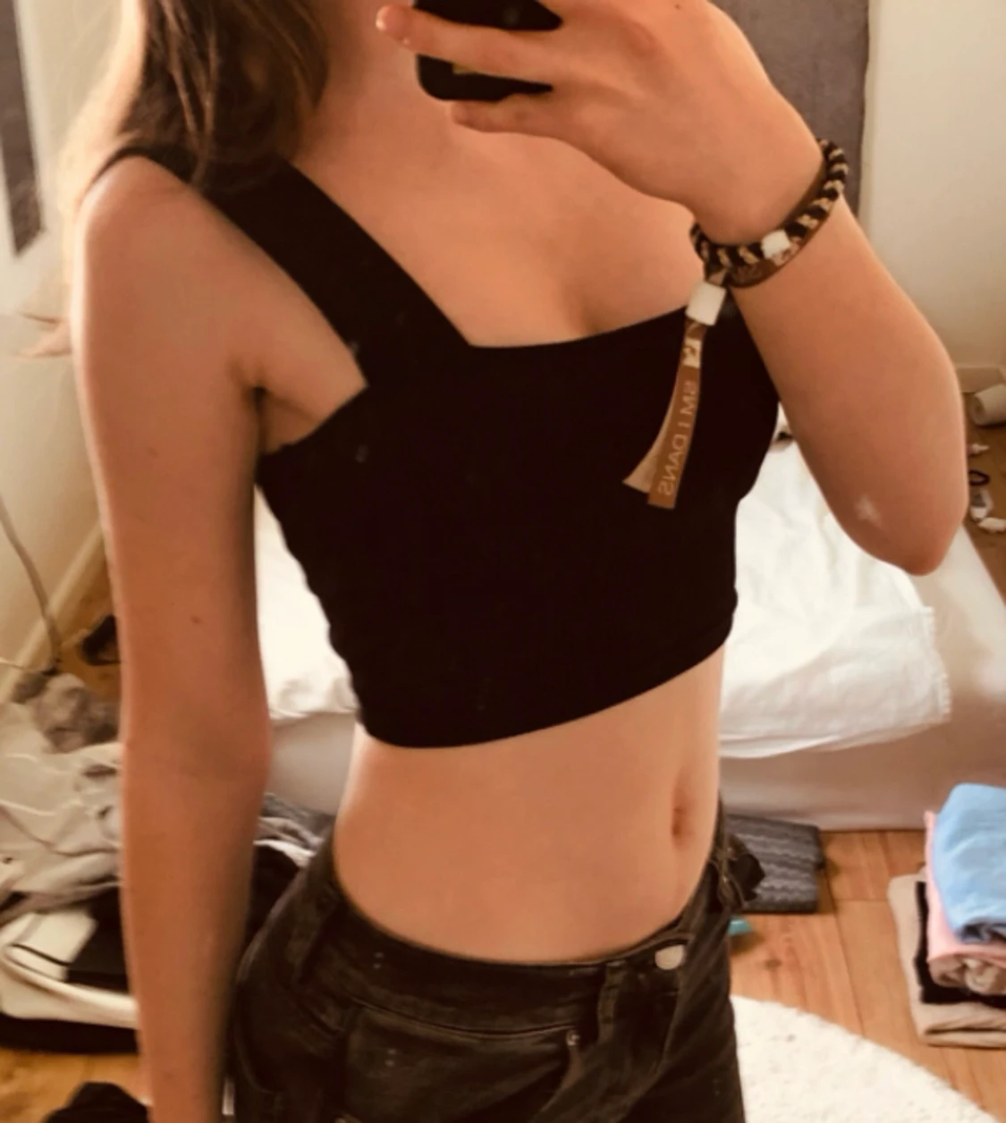 Svart topp från H&M  - 90