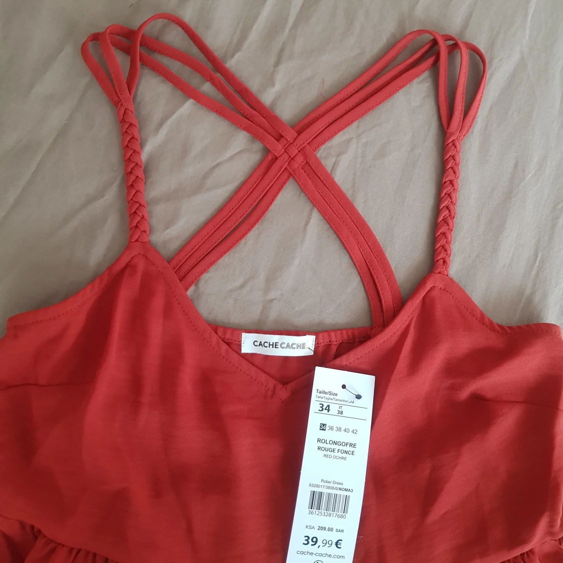 HELT NY! Långklänning - 90