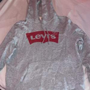 Grå Levi’s hoodie i storlek S. Den är rätt stor dock så snarare M enligt mig, säljer för att det inte riktigt är min stil längre Pris kan diskuteras:)
