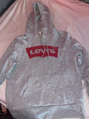 Grå Levi’s hoodie i storlek S. Den är rätt stor dock så snarare M enligt mig, säljer för att det inte riktigt är min stil längre Pris kan diskuteras:)