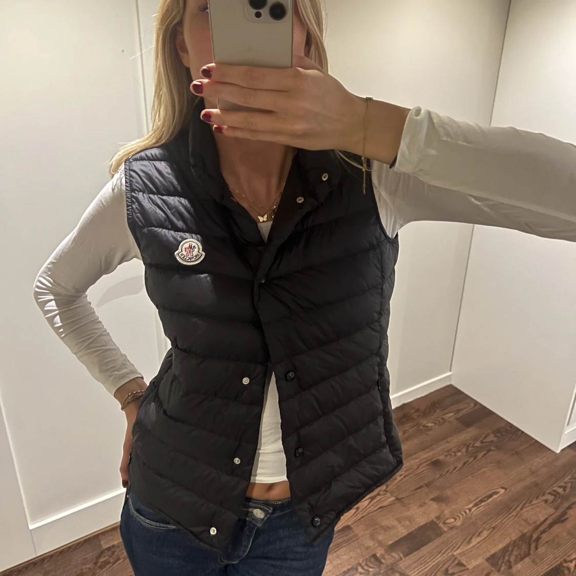 Moncler väst Liane - 90