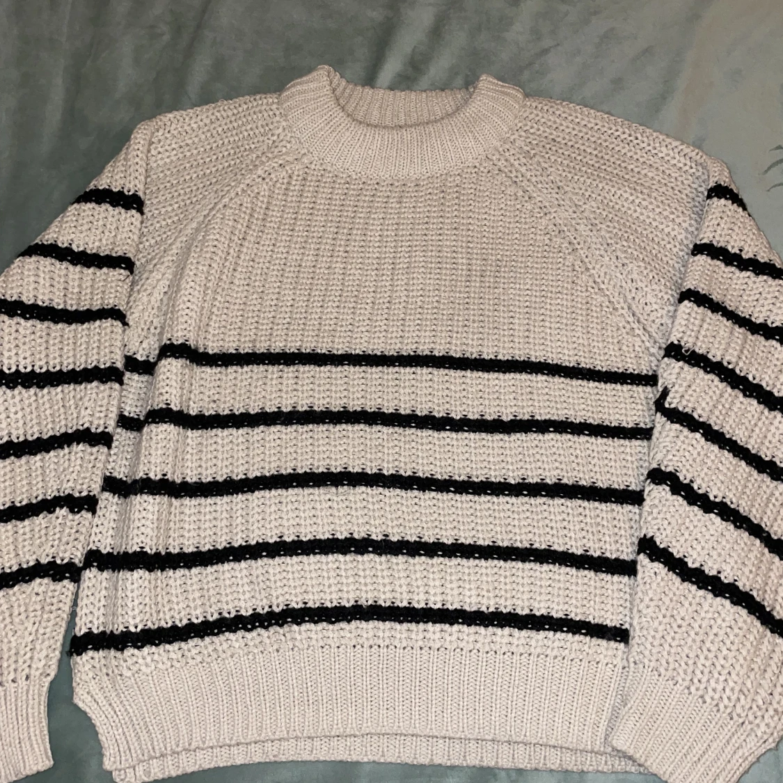 Stickad tröja randig - 90