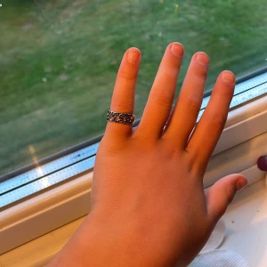 Silver ring med blåa stenar - Köpt från ur&penn för 49kr använd endast i bilden ovan 