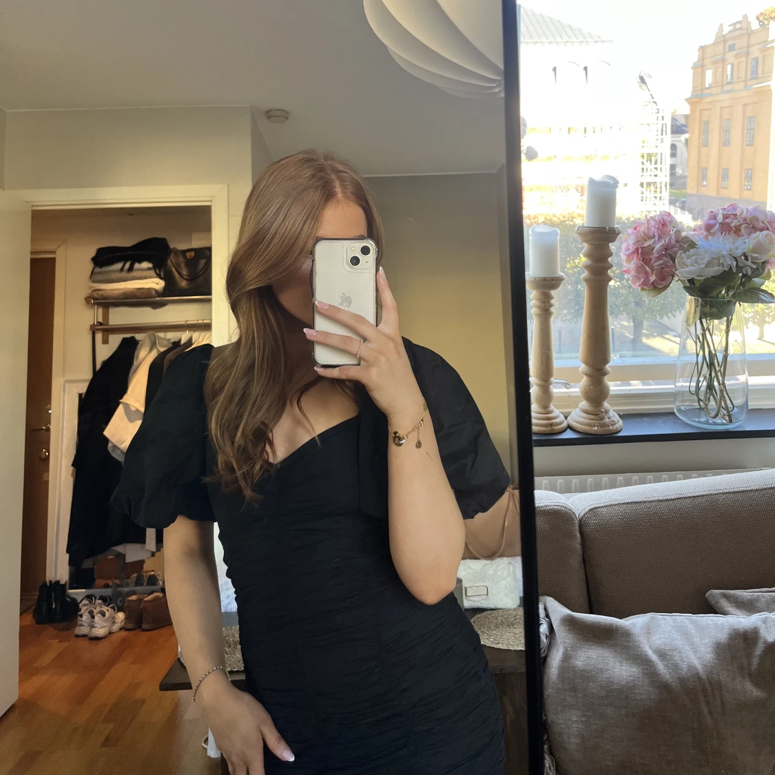 Kort svart klänning - 90