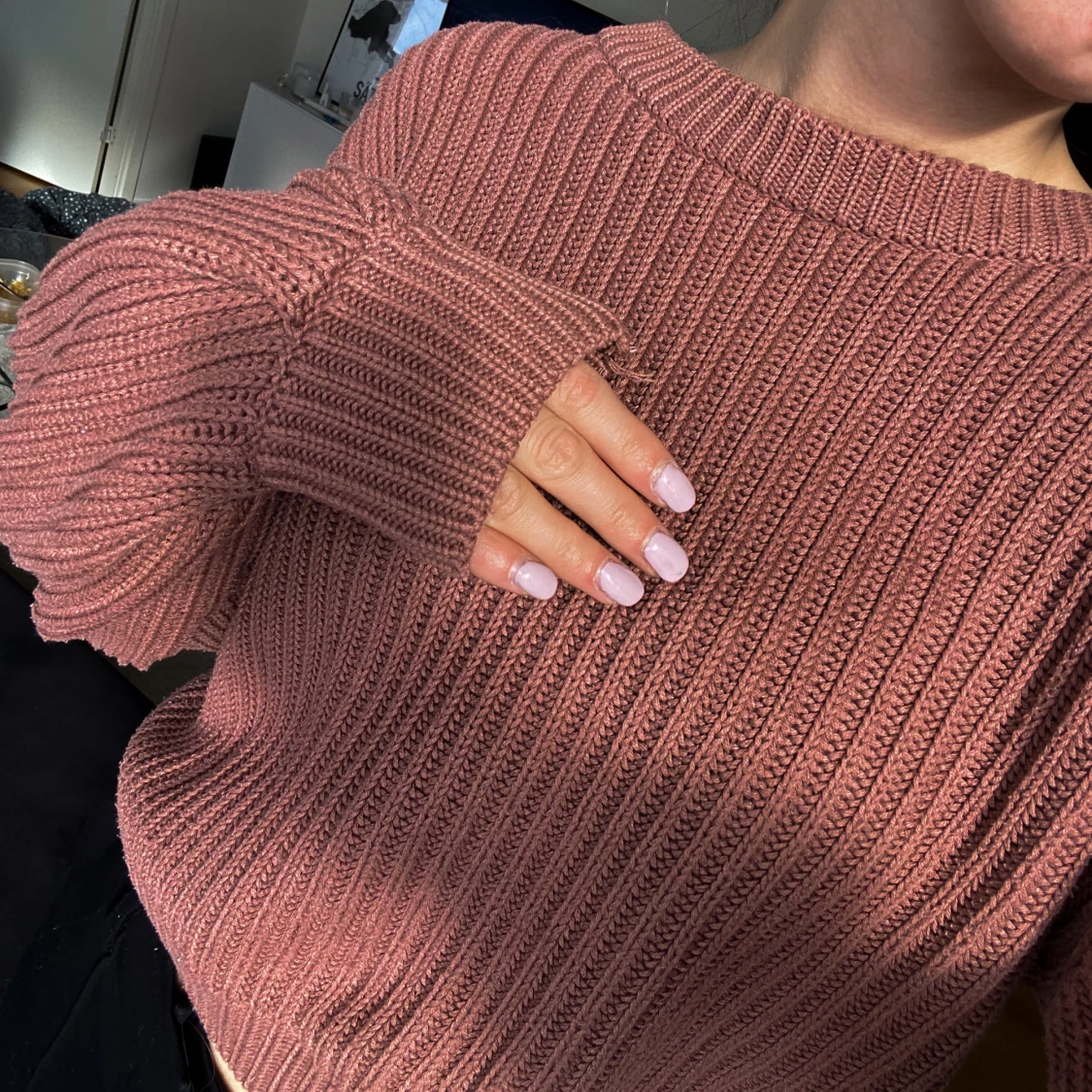 Stickad tröja 🍂