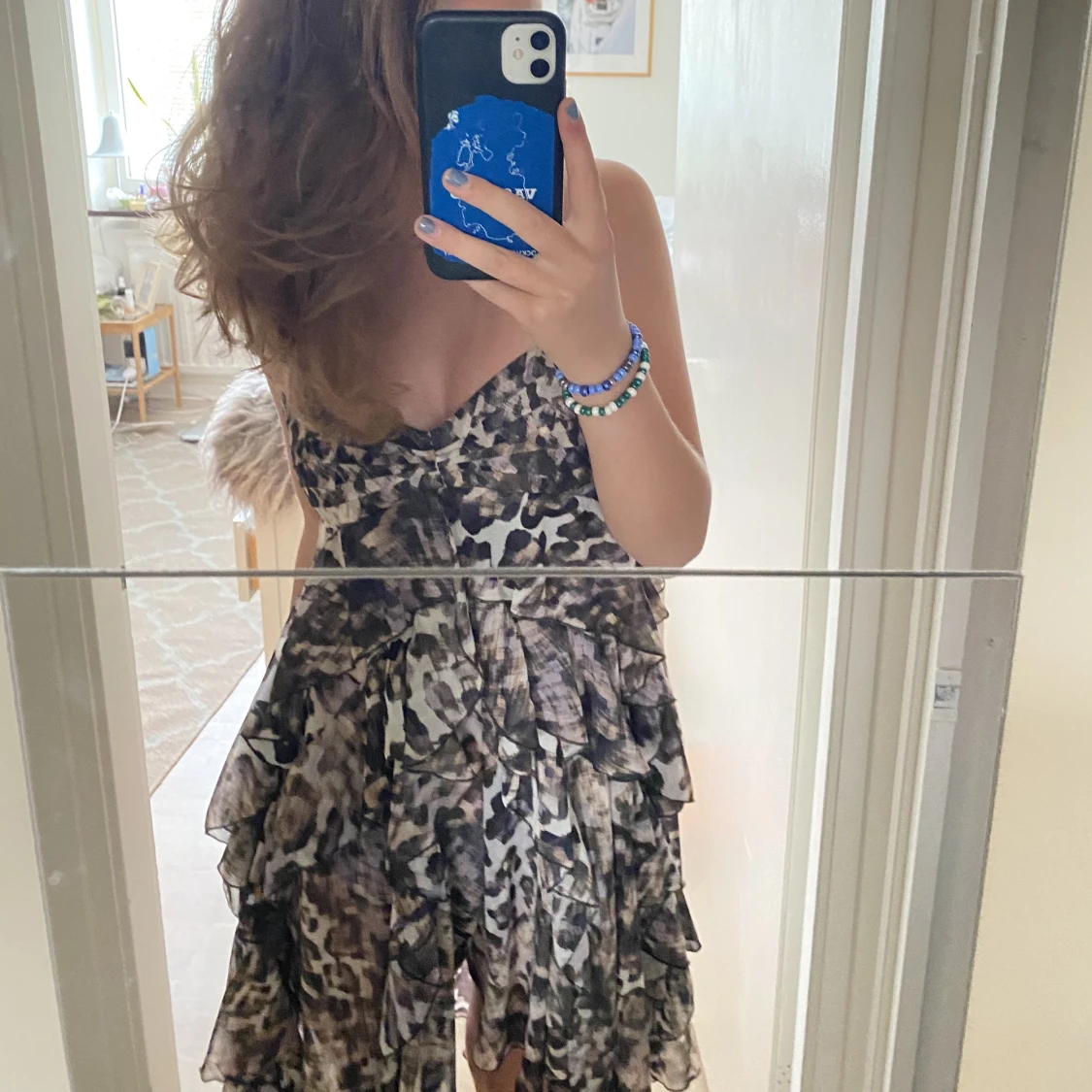Cool leopard klänning