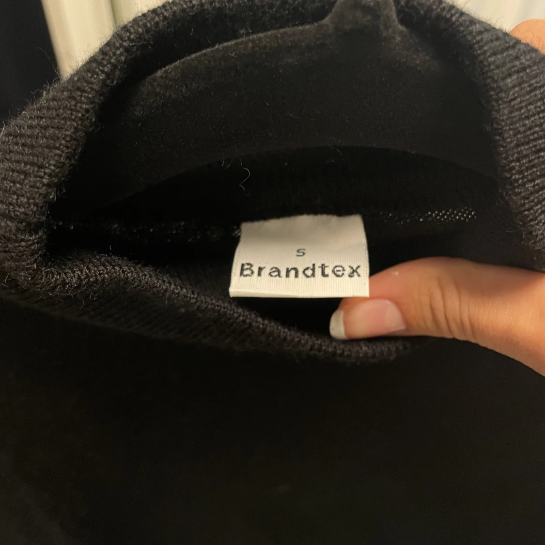 Svart turtleneck  - 90