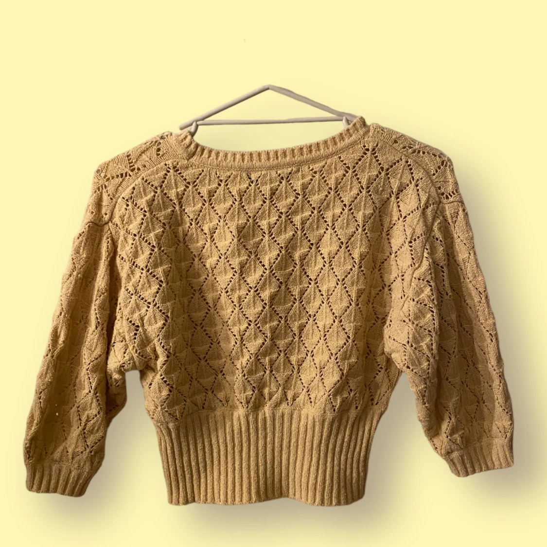 Gul mönstrad blus - 90