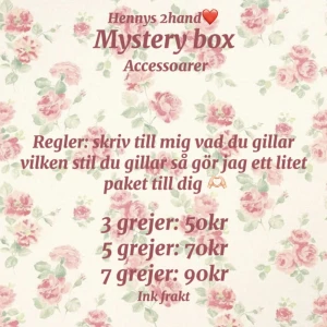 MYSTERY BOX❤️ - Vi kan diskutera om priset. Om du har frågor skriv bara🫶🏻