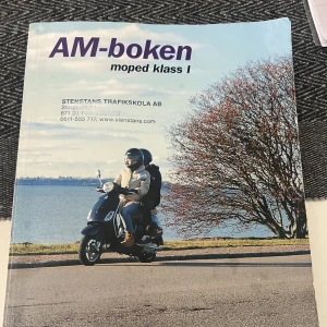 Am boken moped klass 1 - Säljer nu en am bok så man kan plugga till körkortet innan man själv bokar en kurs.