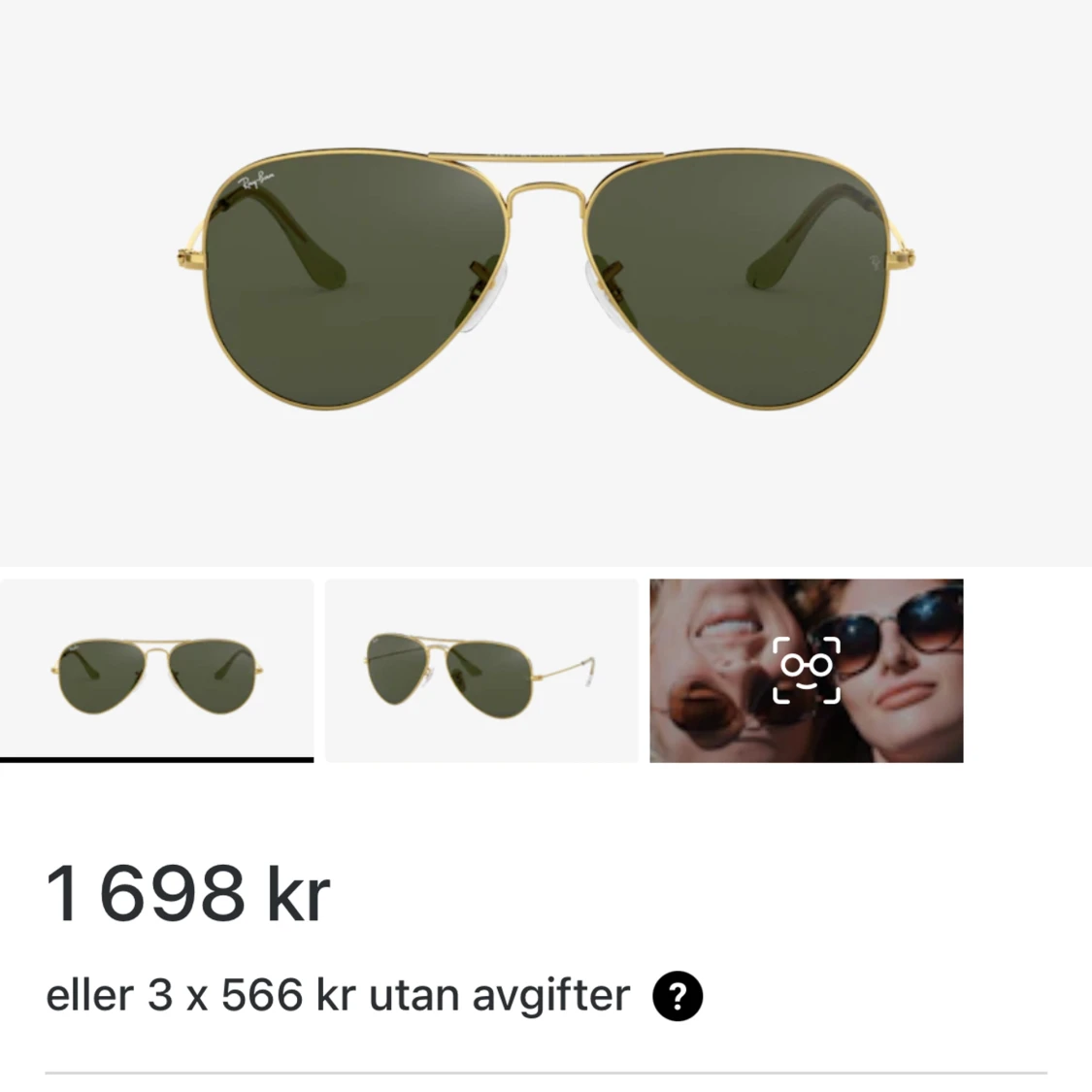 Ray-Ban AVIATOR L0205 Glasögon - 90