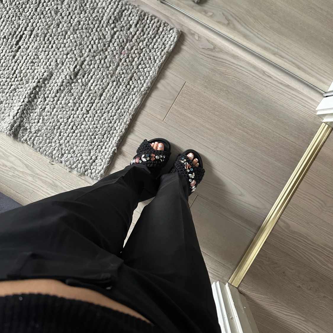 Lågmidjade kostymbyxor  - 90