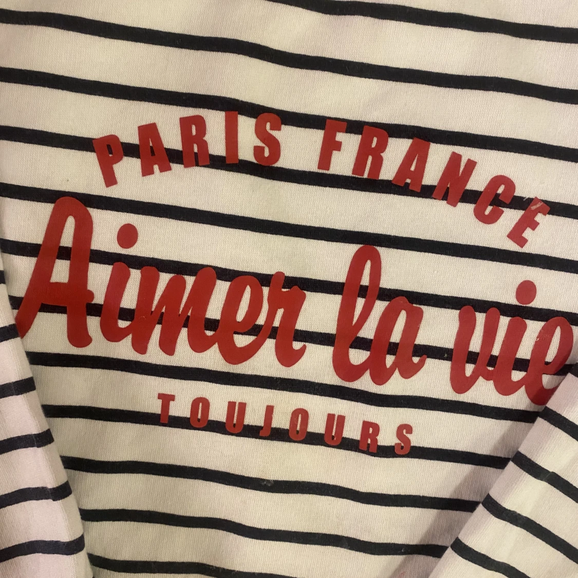 Randig tröja från H&M  - 90