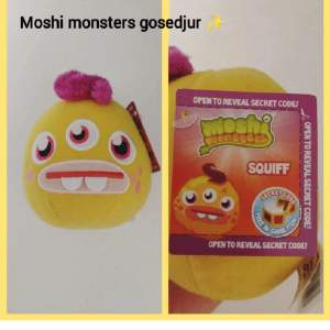 Säljer min gamla Moshi Monsters Squiff gosedjur i perfekt skick, inga fläckar/hål. Skriv om du är intresserad/har frågor! 😊💛