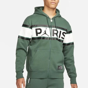 Grön psg zip hoodie  - En bekväm och snygg zip hoodie med en skit snygg grön färg