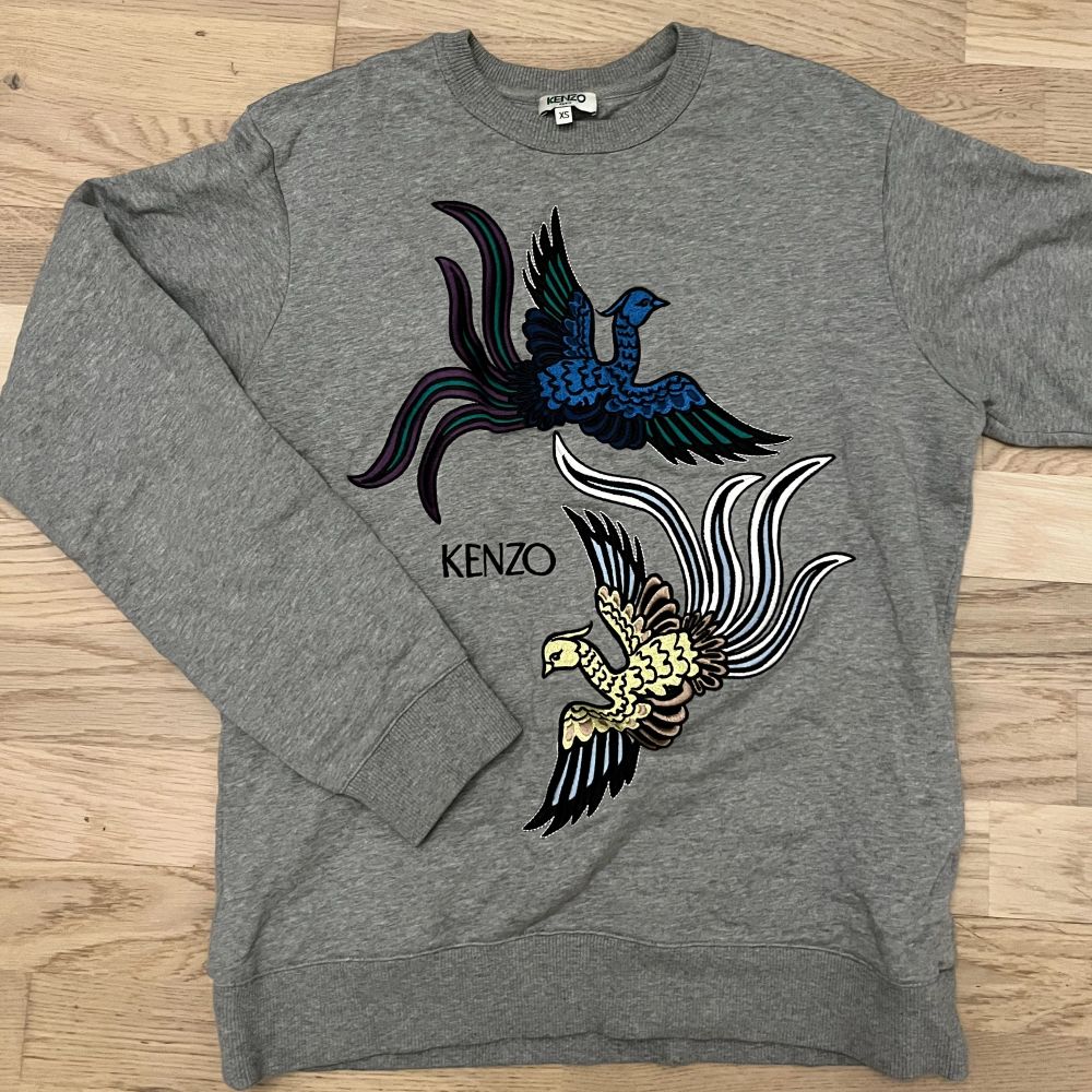 Kenzo sweatshirt herr clearance grå