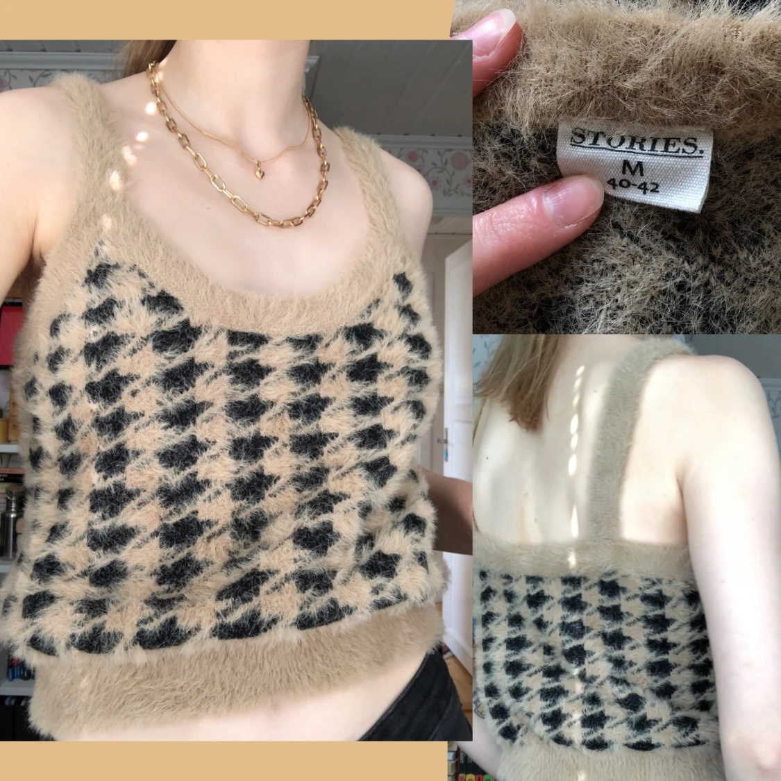 Fluffig topp från Stories  - 90