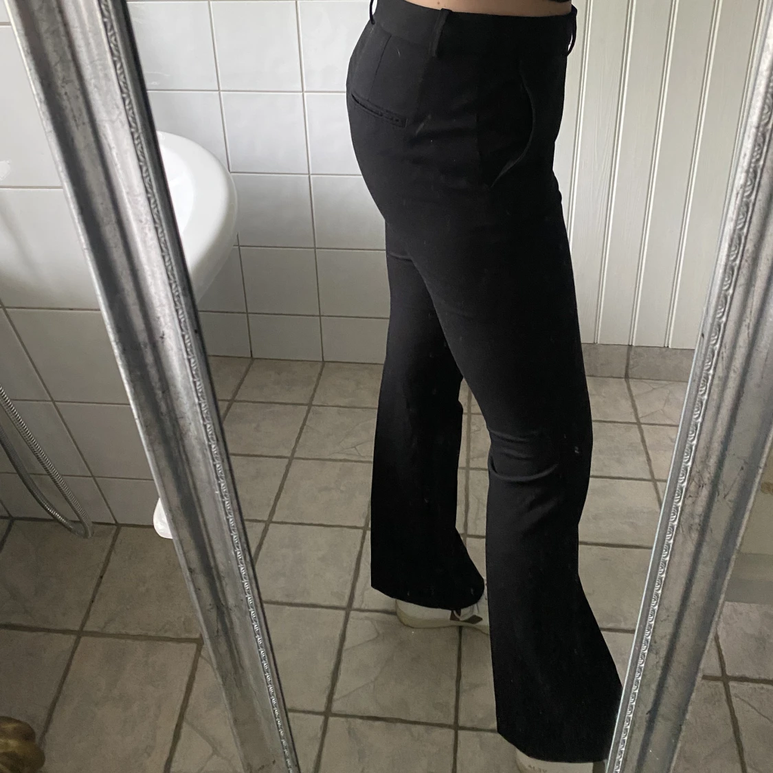 Långa och vida Kostymbyxor - 90