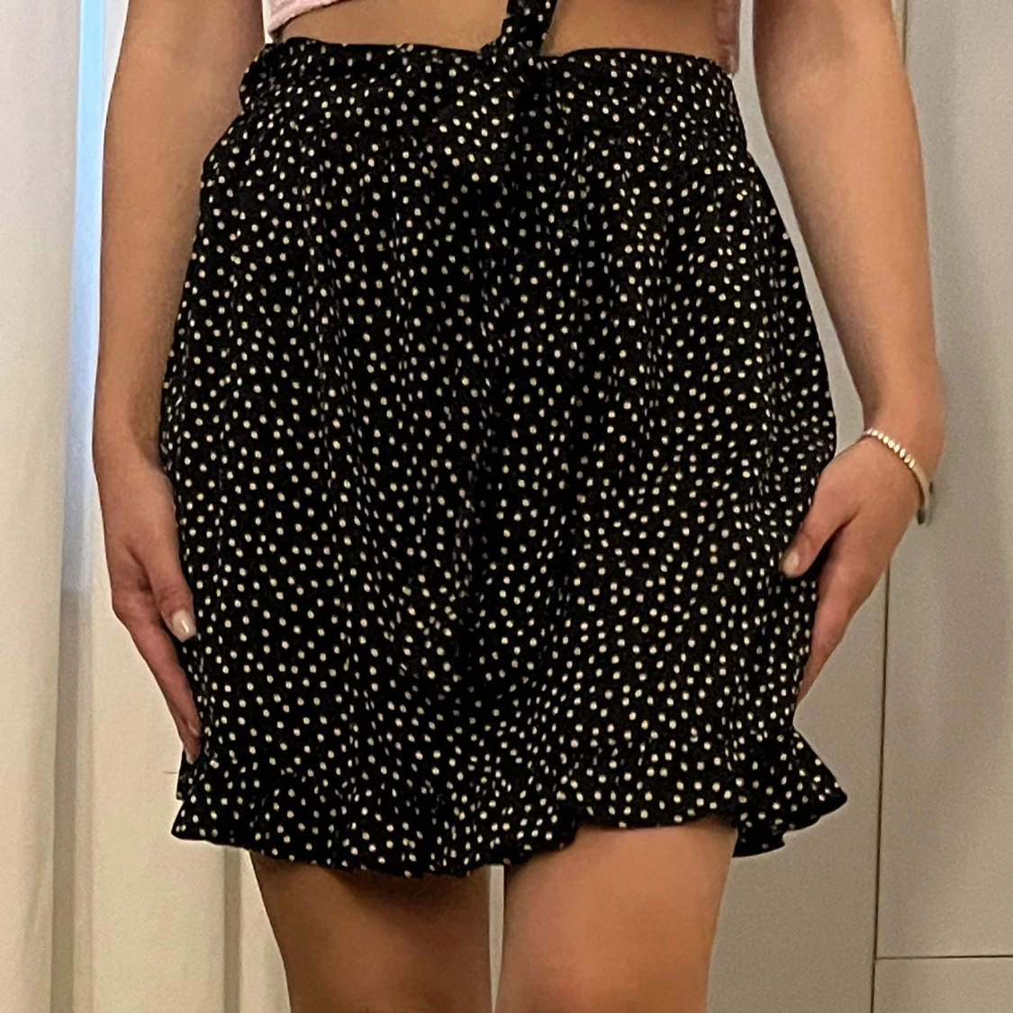 Prickig kjol från nakd med knyte - 91