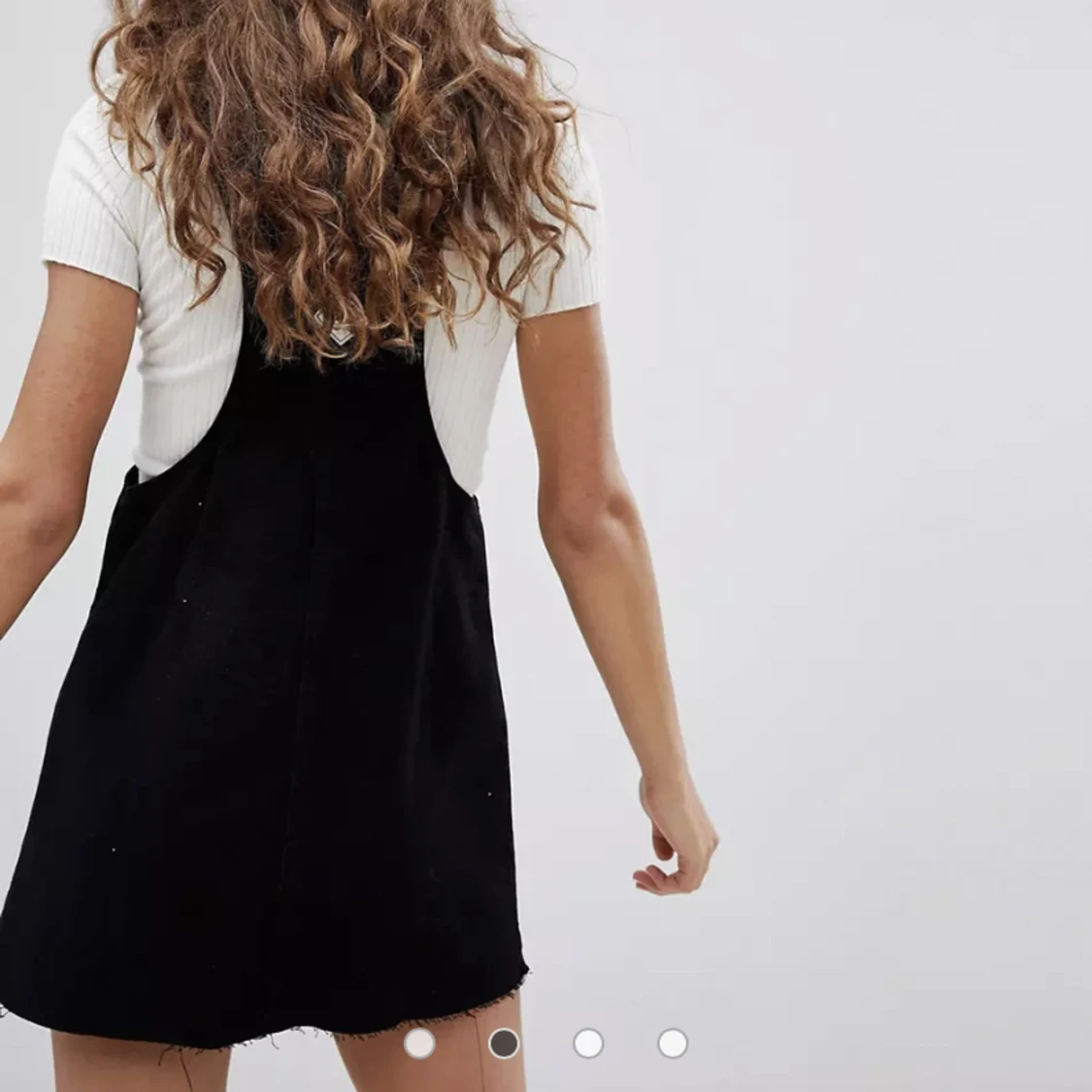 Svart jeansklänning - 90