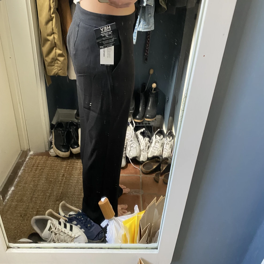 Lågmidjade kostymbyxor  - 91